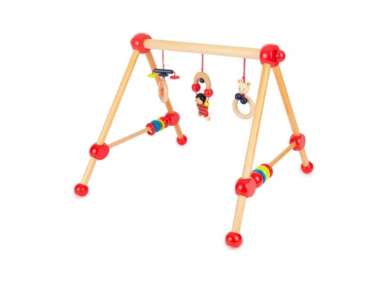 Spielbogen aus Holz Babys