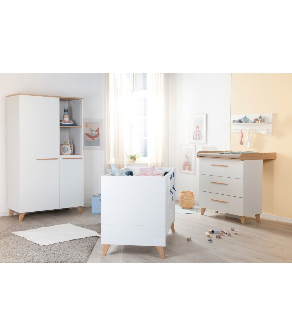3-tlg. Babyzimmer Leon