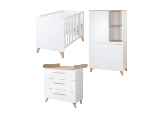 3-tlg. Babyzimmer Leon