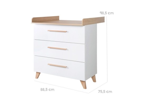 3-tlg. Babyzimmer Leon