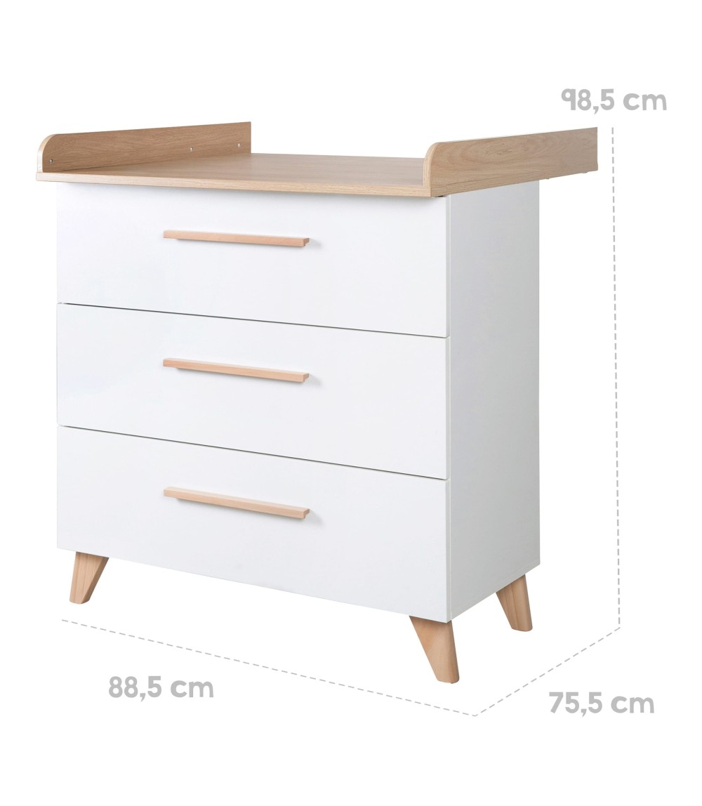 3-tlg. Babyzimmer Leon