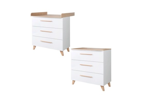 3-tlg. Babyzimmer Leon