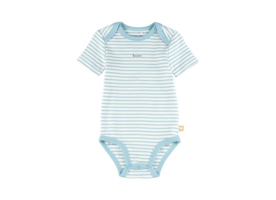 3er-Pack Bodys kurzarm Strand Ringel