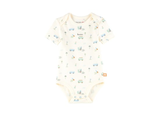 3er-Pack Bodys kurzarm Strand Ringel