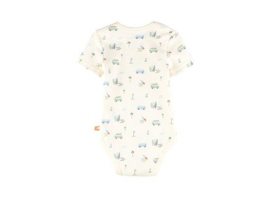 3er-Pack Bodys kurzarm Strand Ringel