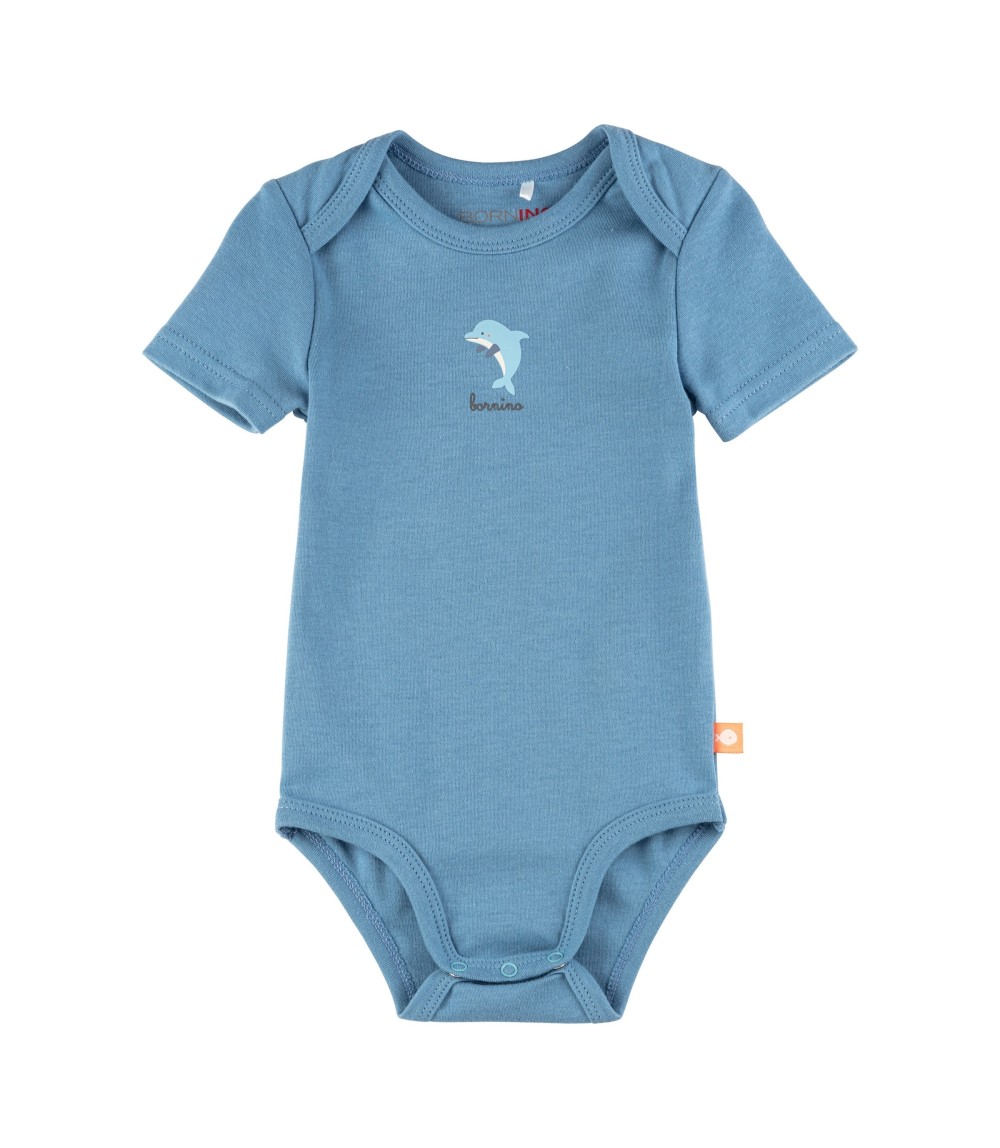 3er-Pack Bodys kurzarm Strand Ringel