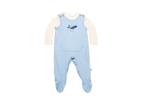 Strampler-Set 2-tlg. mit Shirt Wal