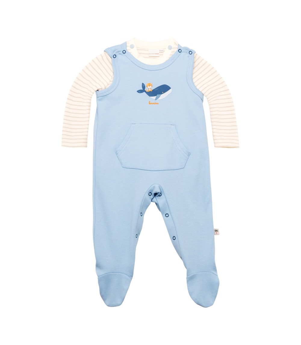 Strampler-Set 2-tlg. mit Shirt Wal