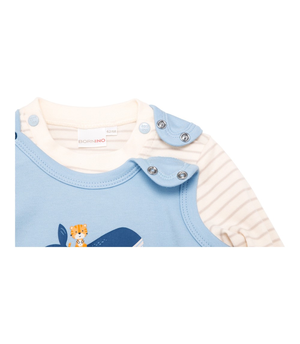 Strampler-Set 2-tlg. mit Shirt Wal