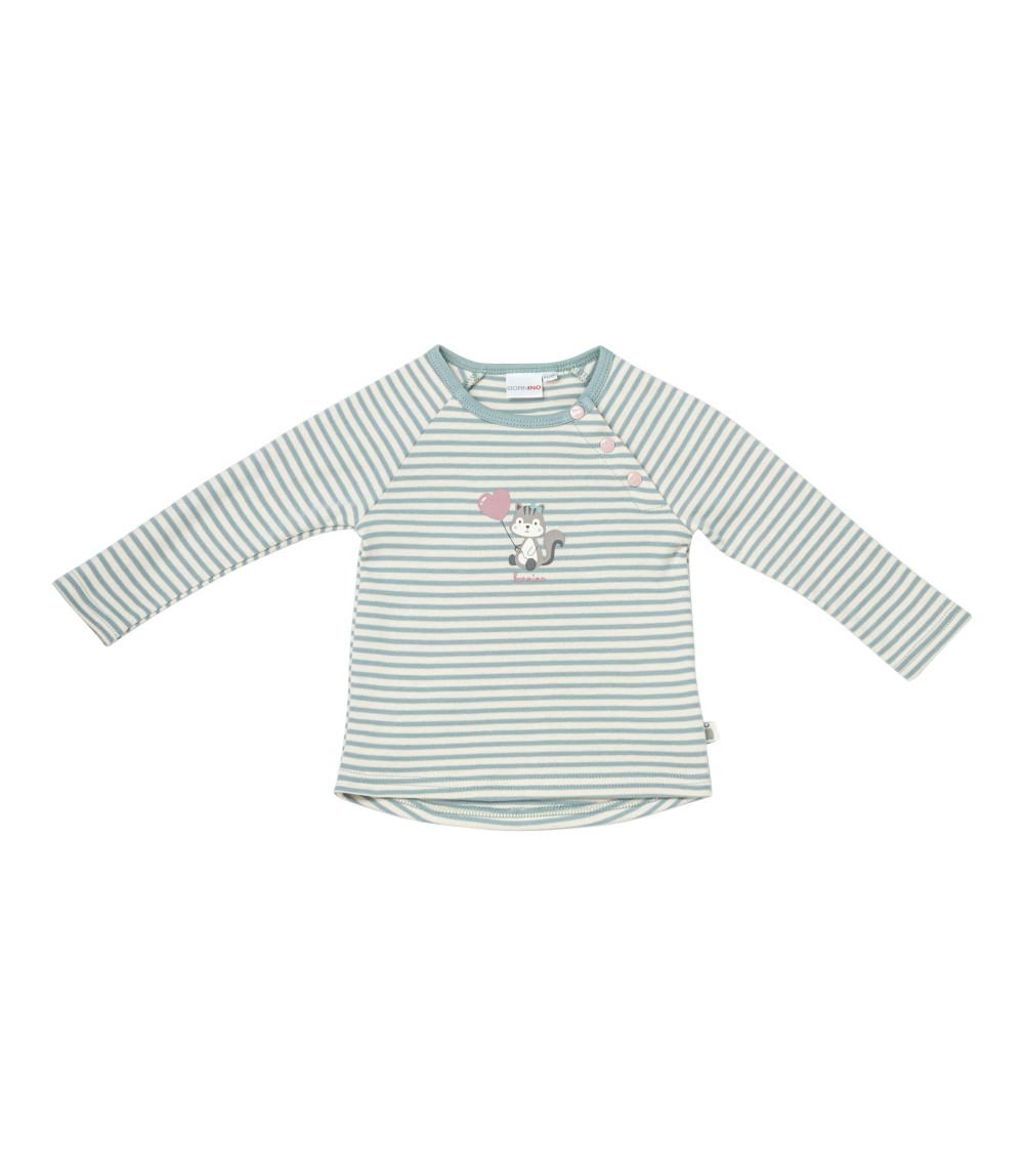 Raglanshirt langarm Ringel Eichhörnchen