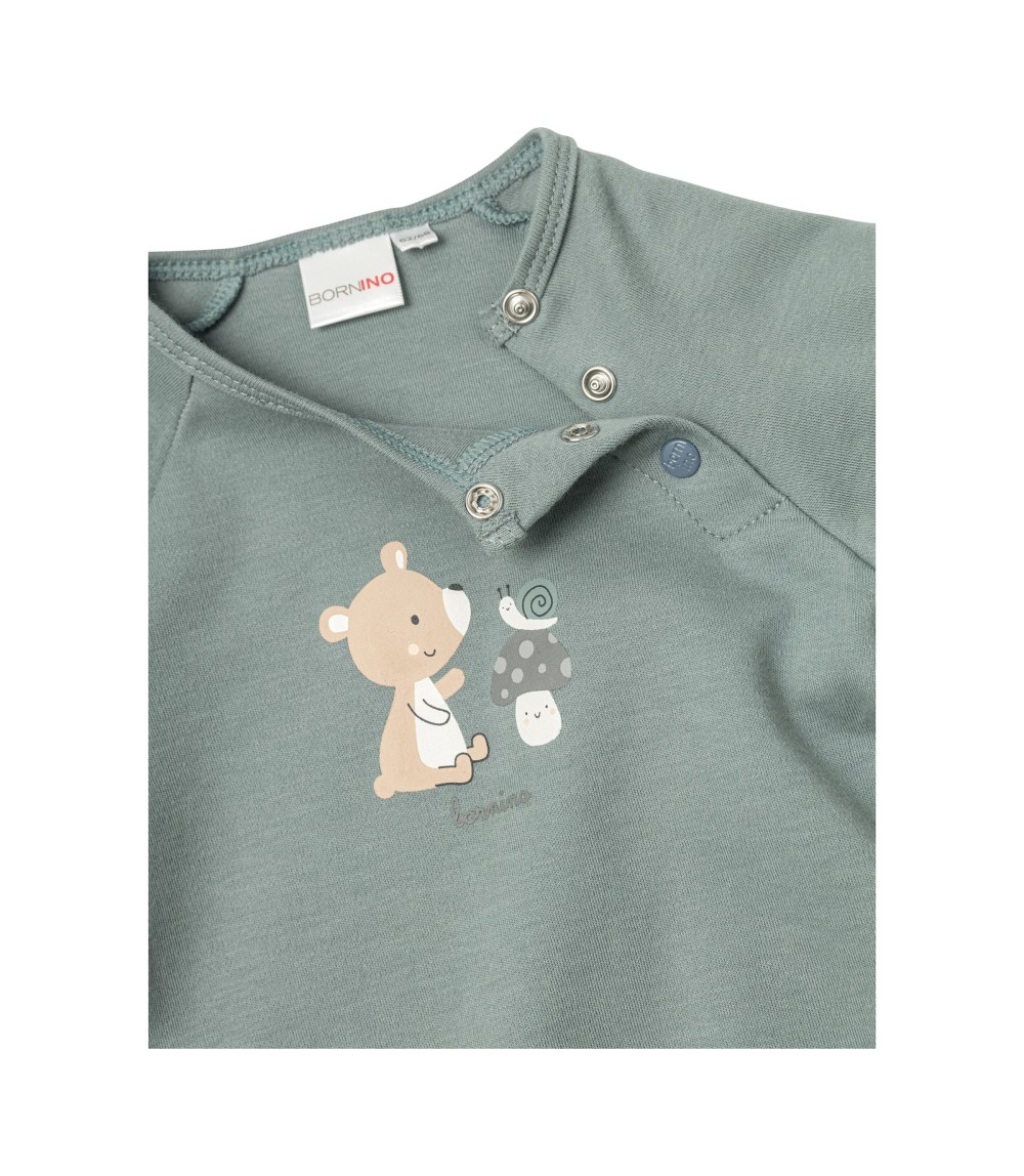 Raglanshirt langarm Bär