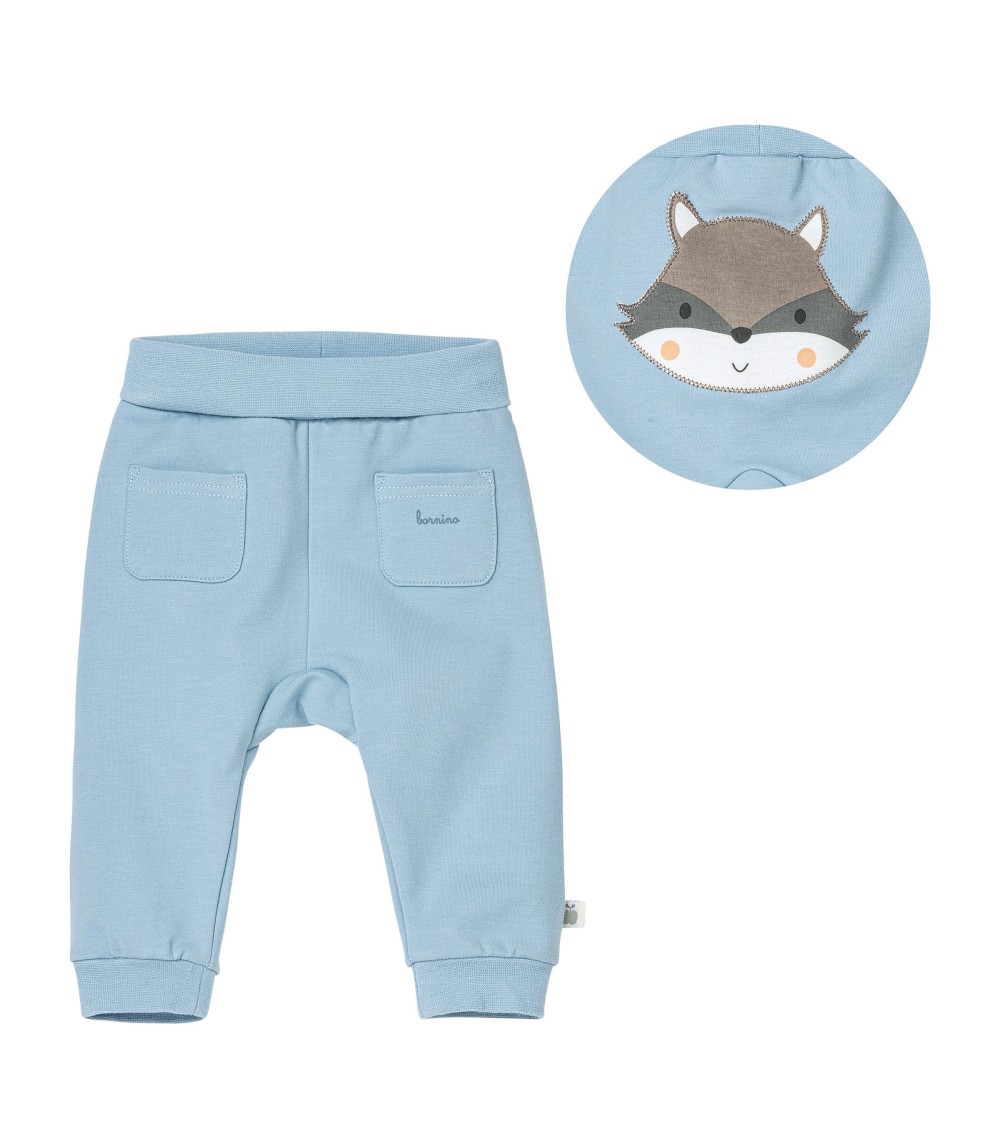 Jogginghose Po-Applikation Waschbär