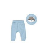 Jogginghose Po-Applikation Waschbär