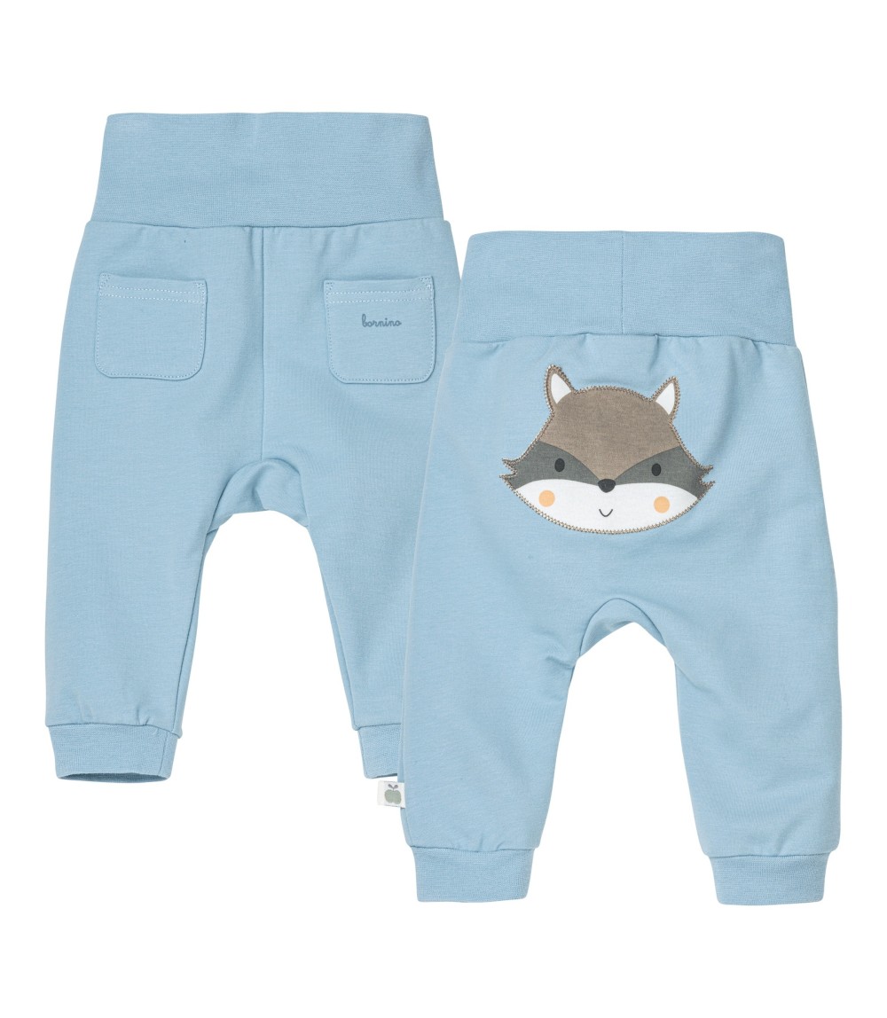 Jogginghose Po-Applikation Waschbär