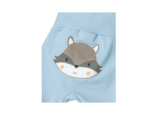 Jogginghose Po-Applikation Waschbär