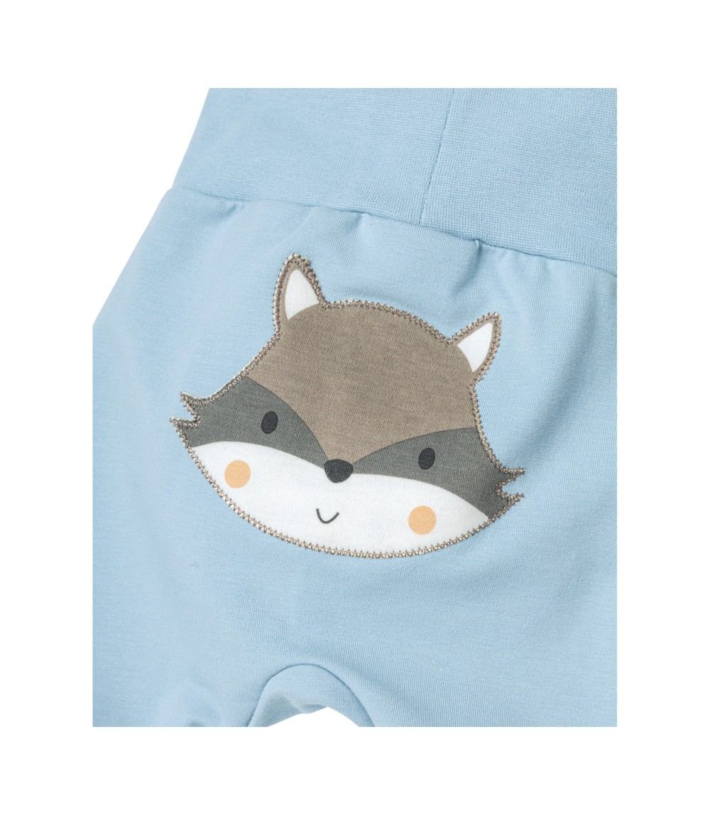 Jogginghose Po-Applikation Waschbär