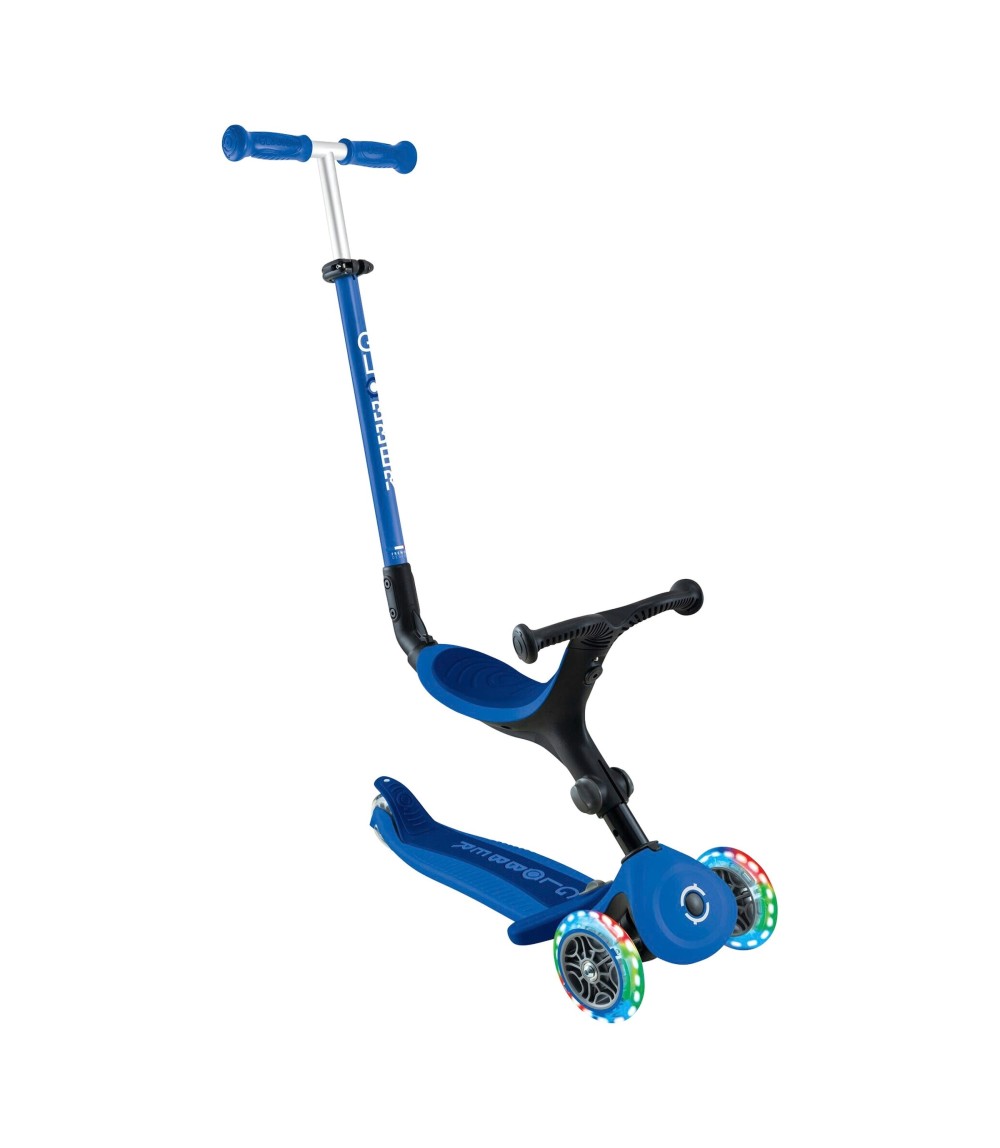 Scooter 3in1 Go-Up active mit Leuchtrollen
