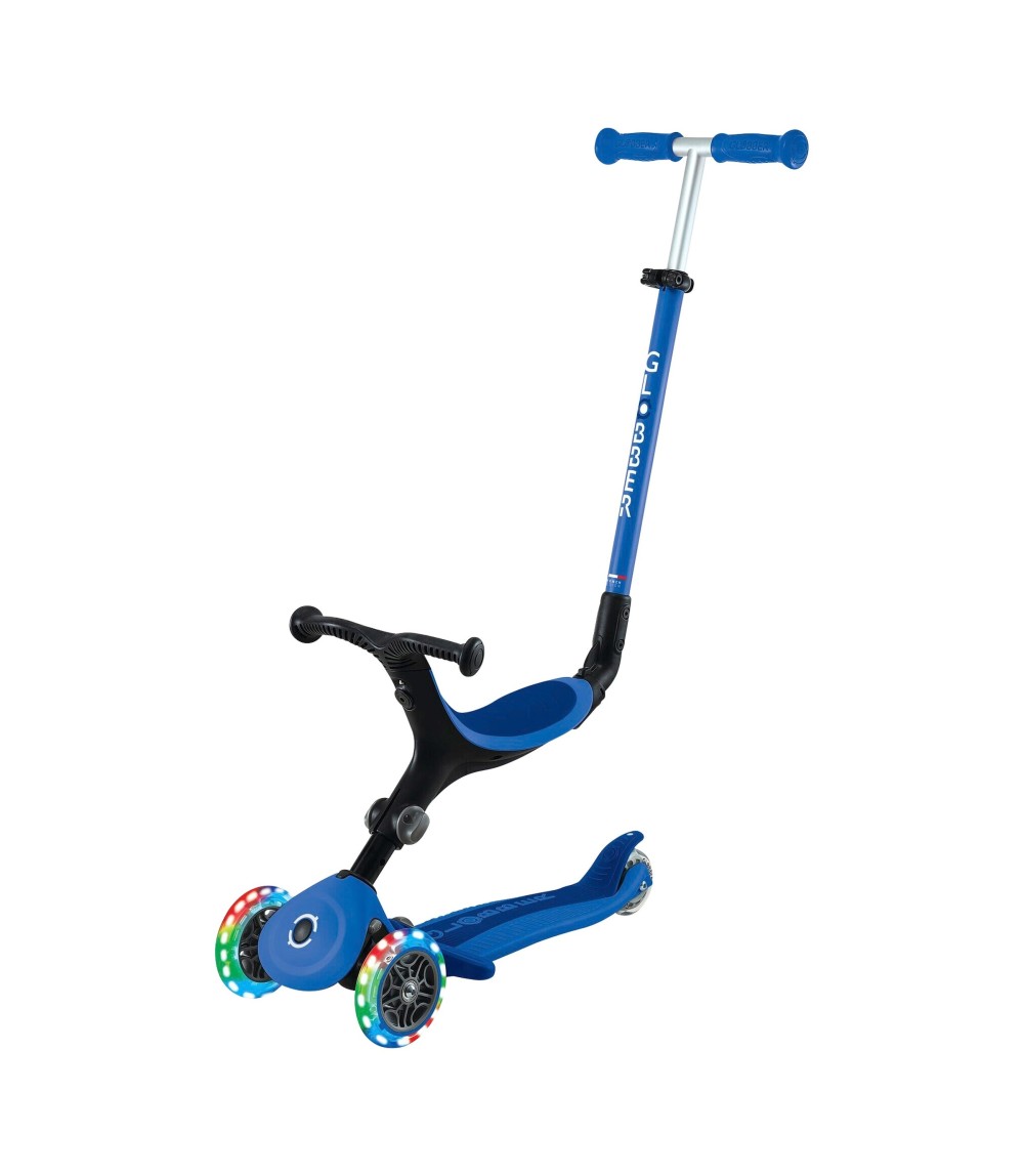 Scooter 3in1 Go-Up active mit Leuchtrollen