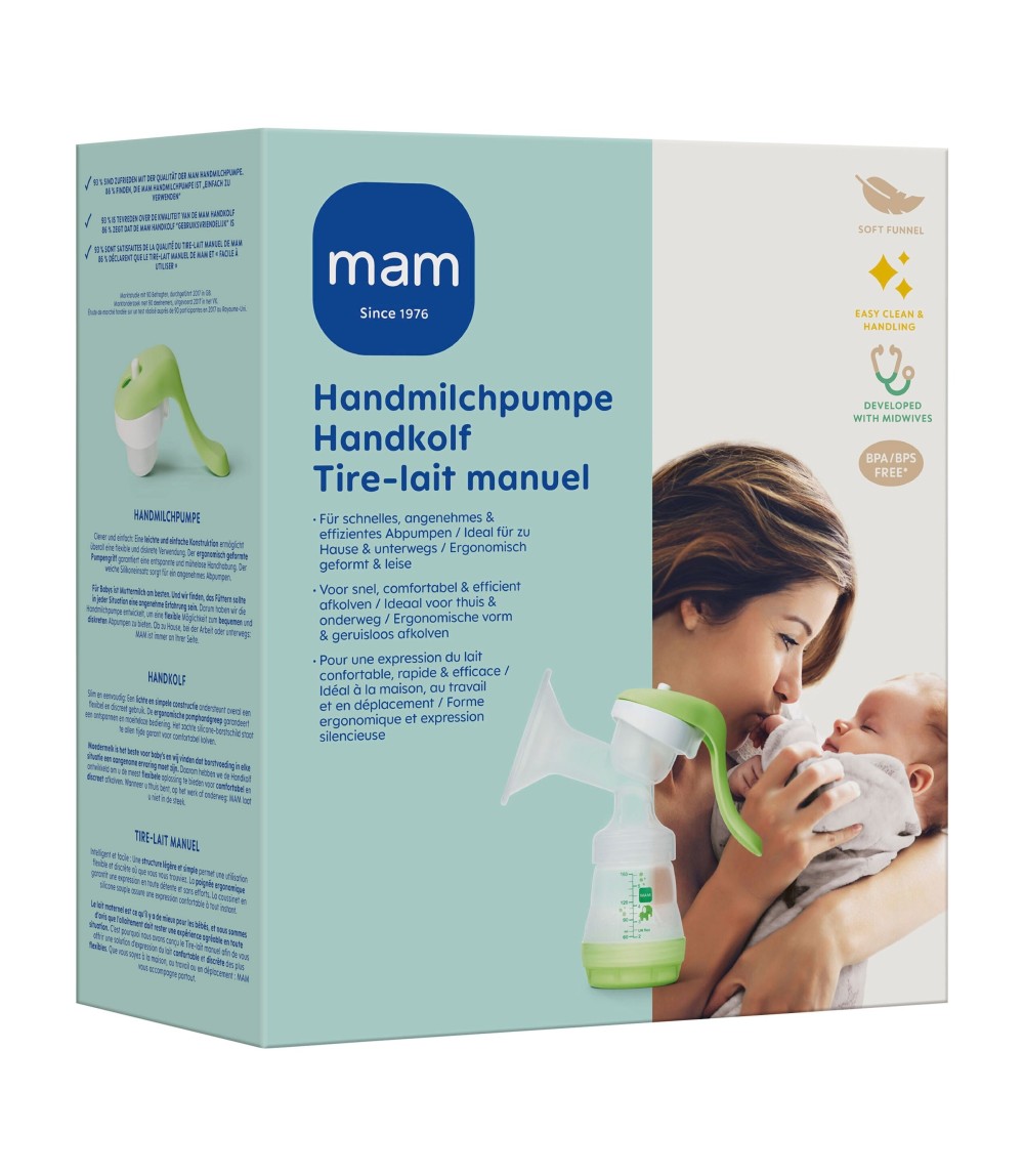 Handmilchpumpe Kompakt