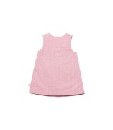 2-tlg. Set Webkleid mit Shirt Punkte