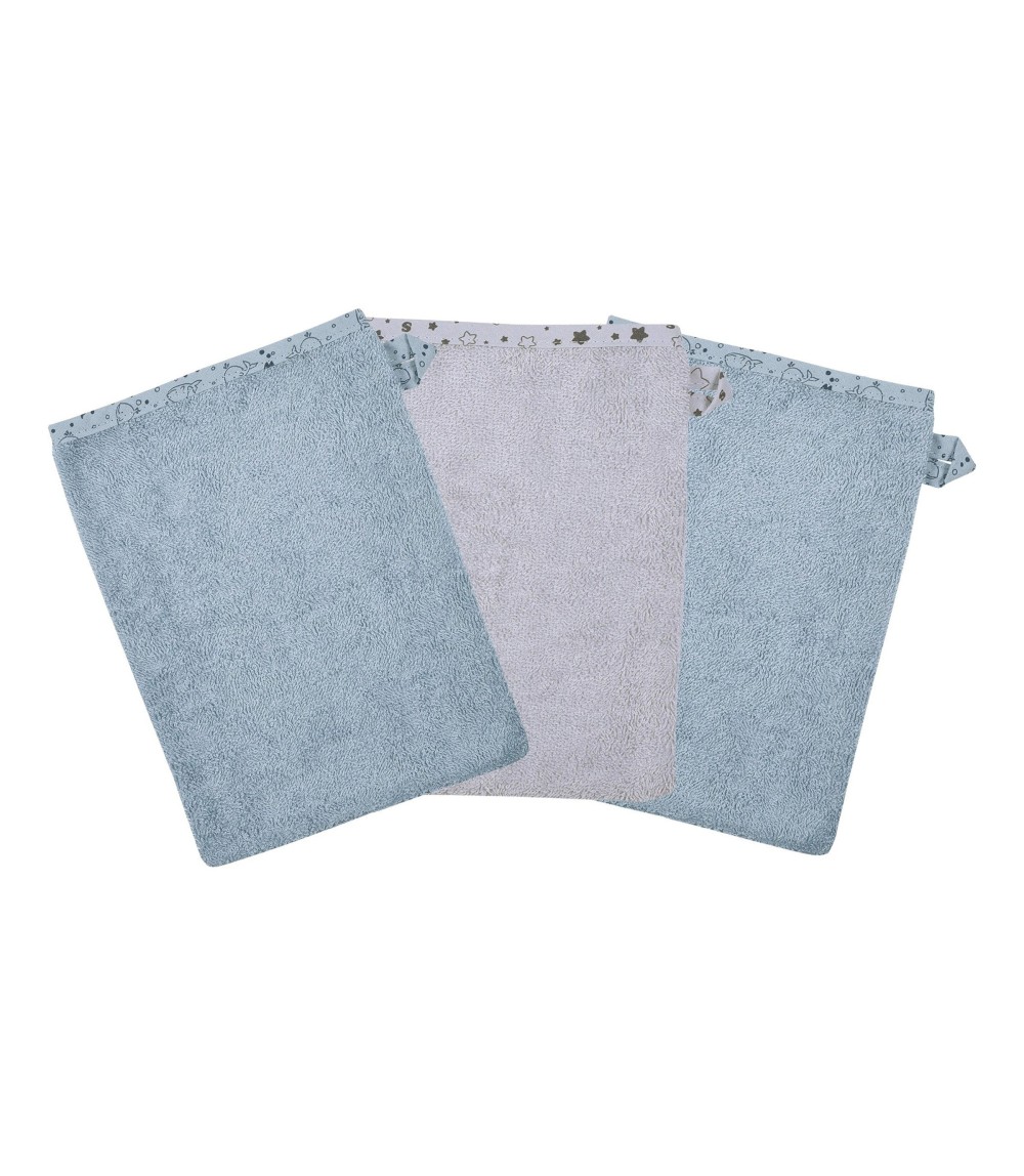 3er-Pack Waschlappen 15x21 cm