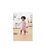 2-tlg. Set Webkleid mit Shirt Punkte