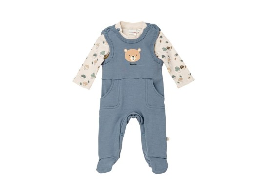 Strampler-Set 2-tlg. mit Shirt Bär