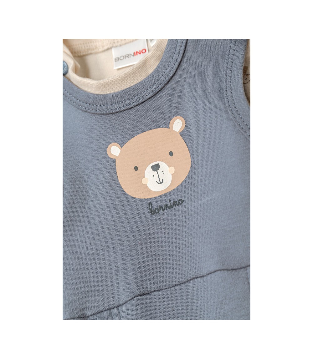 Strampler-Set 2-tlg. mit Shirt Bär