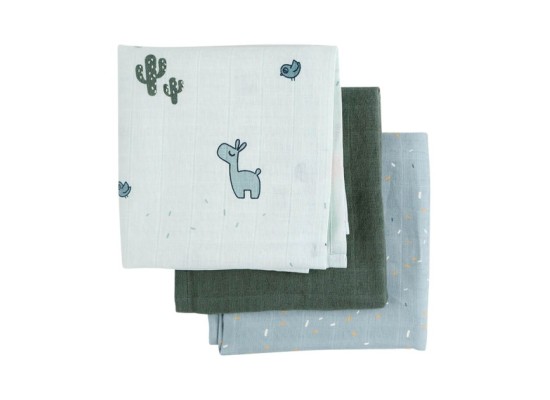 3er-Pack Mullwindeln 70x70 cm
