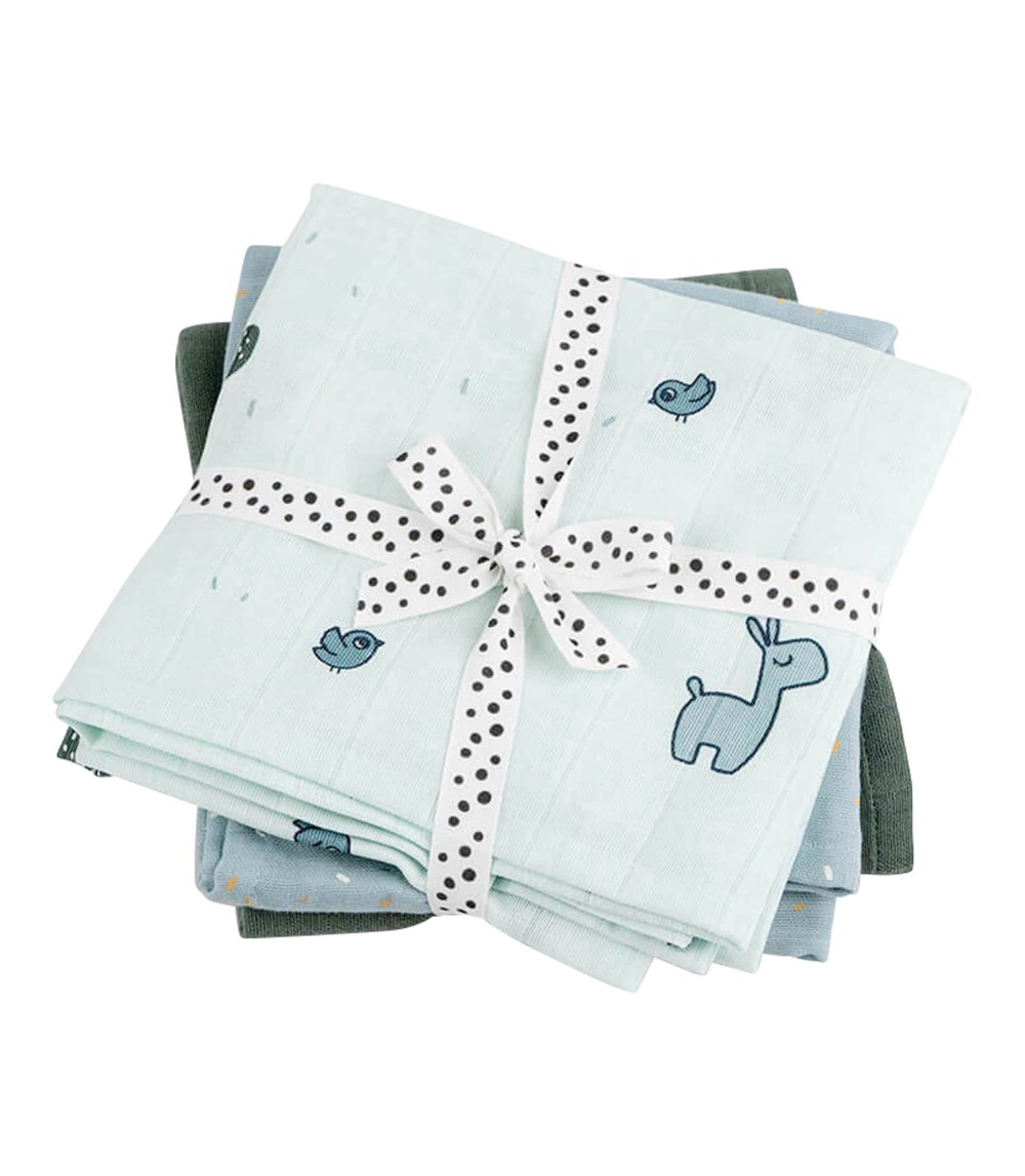 3er-Pack Mullwindeln 70x70 cm