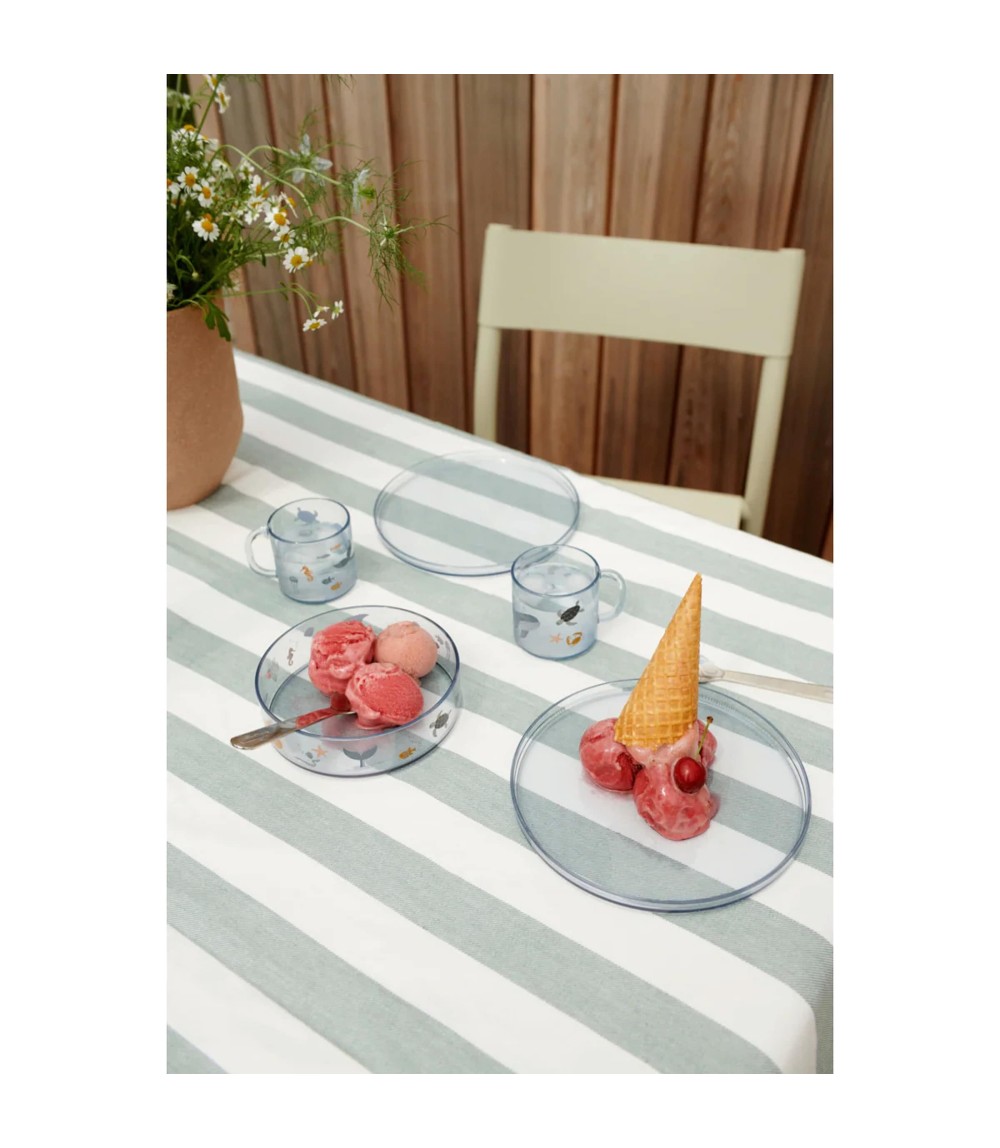 3-tlg. Geschirrset Siva