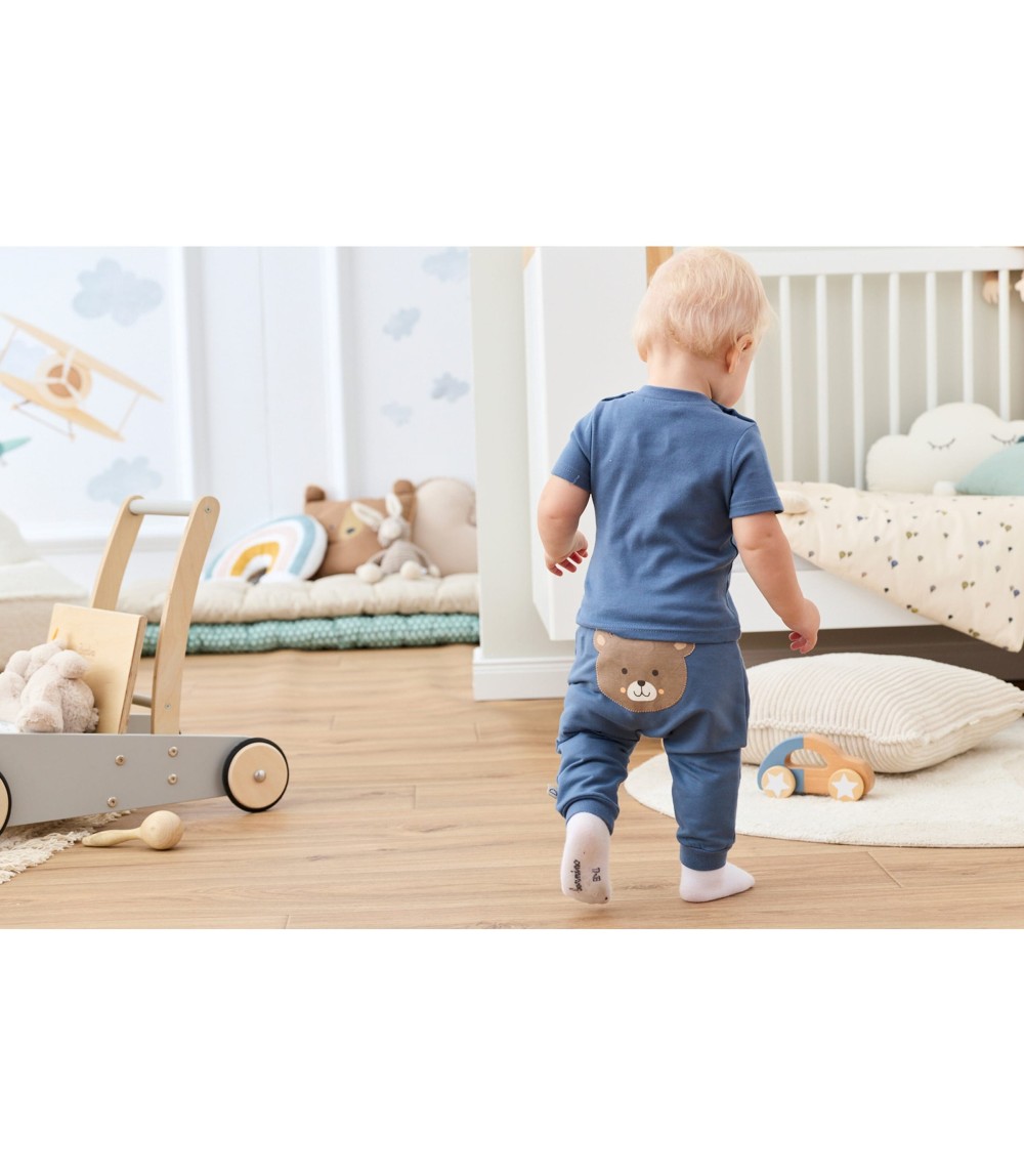 Jogginghose mit Po-Applikation Bär