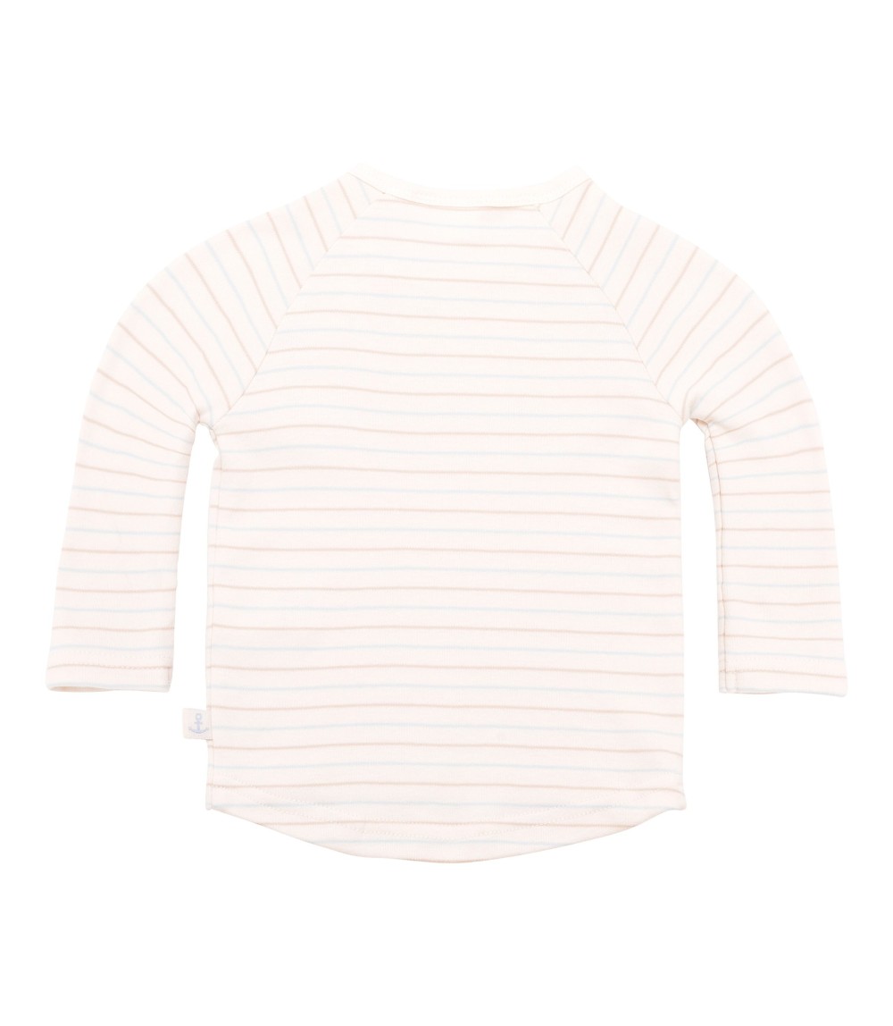 Raglanshirt langarm Ringel Aqua Friends