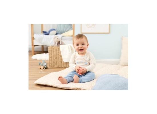 Raglanshirt langarm Ringel Aqua Friends