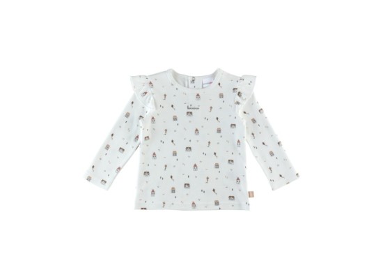 Shirt langarm Farm Life Volant