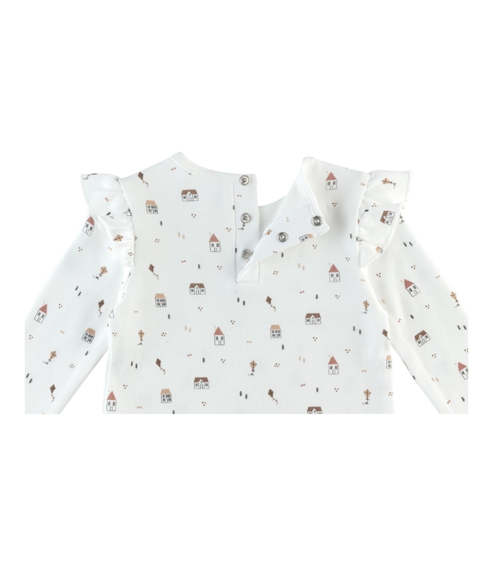 Shirt langarm Farm Life Volant