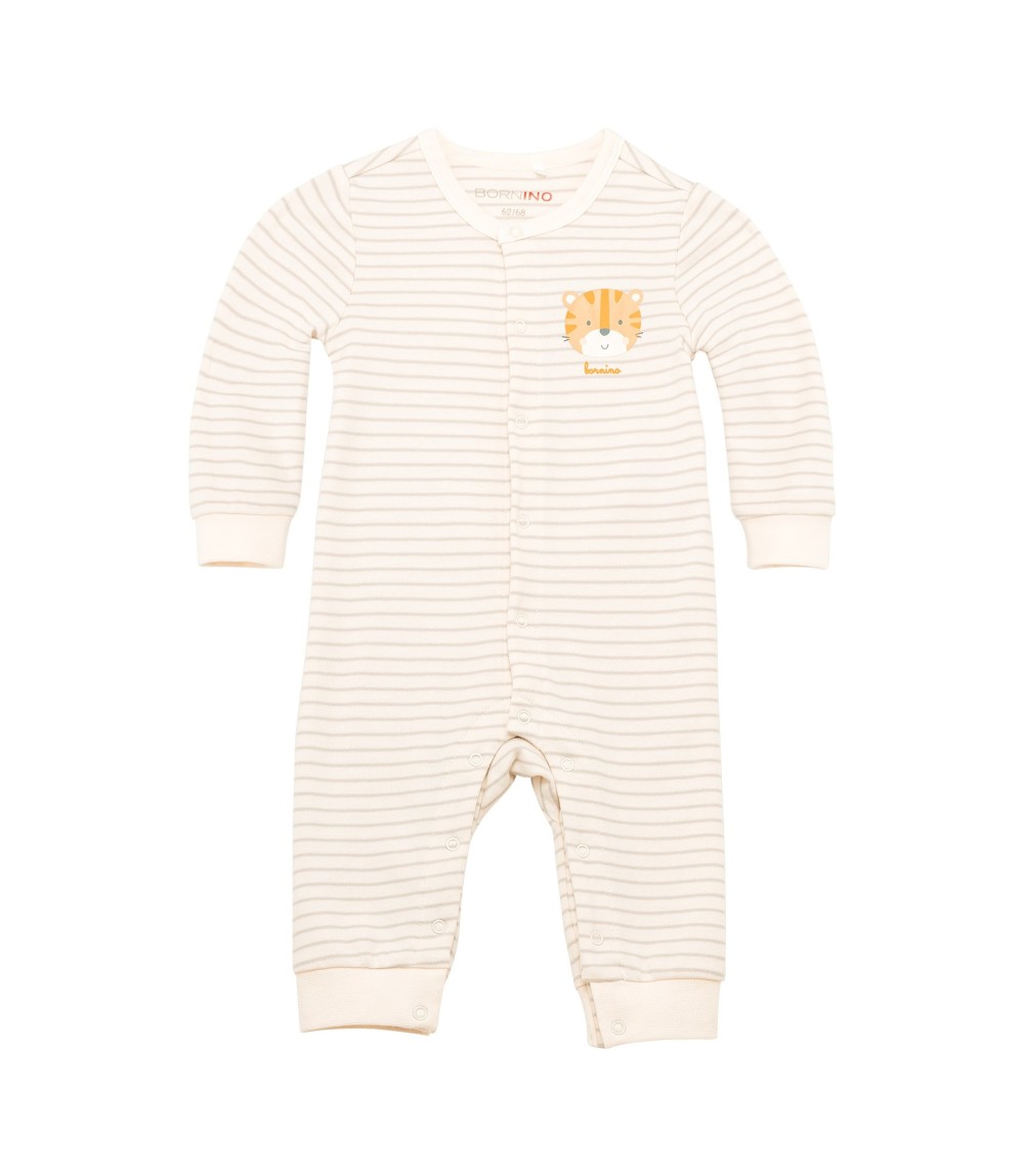 Schlafoverall Ringel Tiger