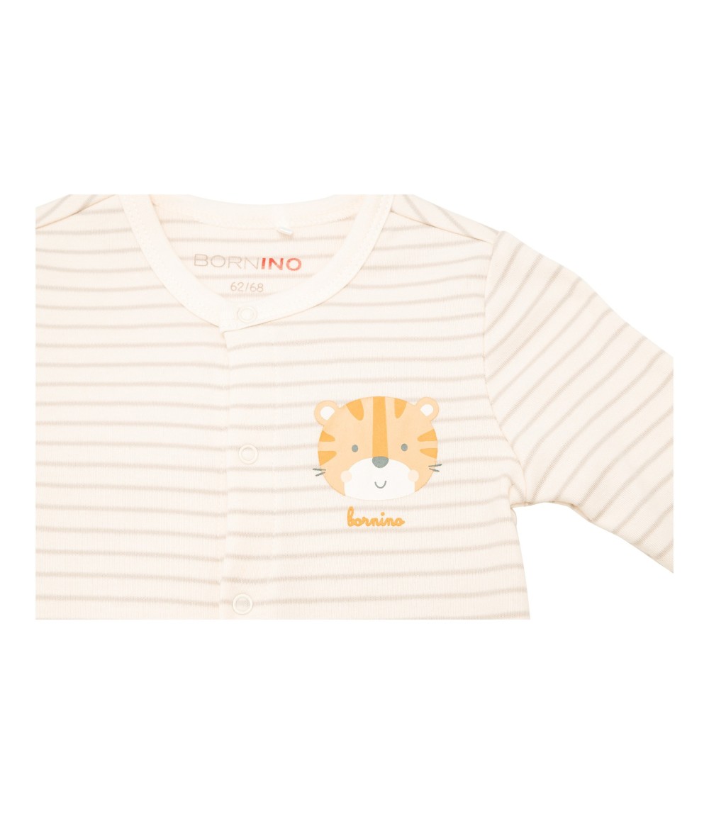 Schlafoverall Ringel Tiger