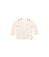 2-tlg. Set Latzhose mit Shirt Ringel Bär