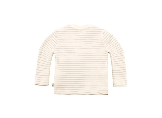 2-tlg. Set Latzhose mit Shirt Ringel Bär