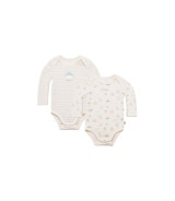 2er-Pack Bodys langarm Aqua Friends