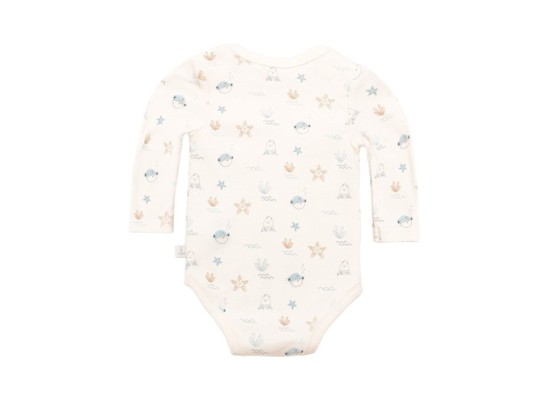 2er-Pack Bodys langarm Aqua Friends