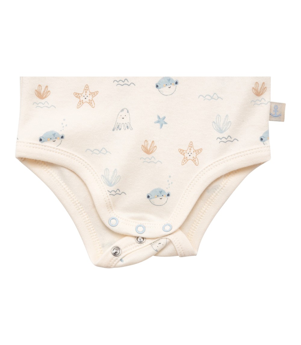 2er-Pack Bodys langarm Aqua Friends
