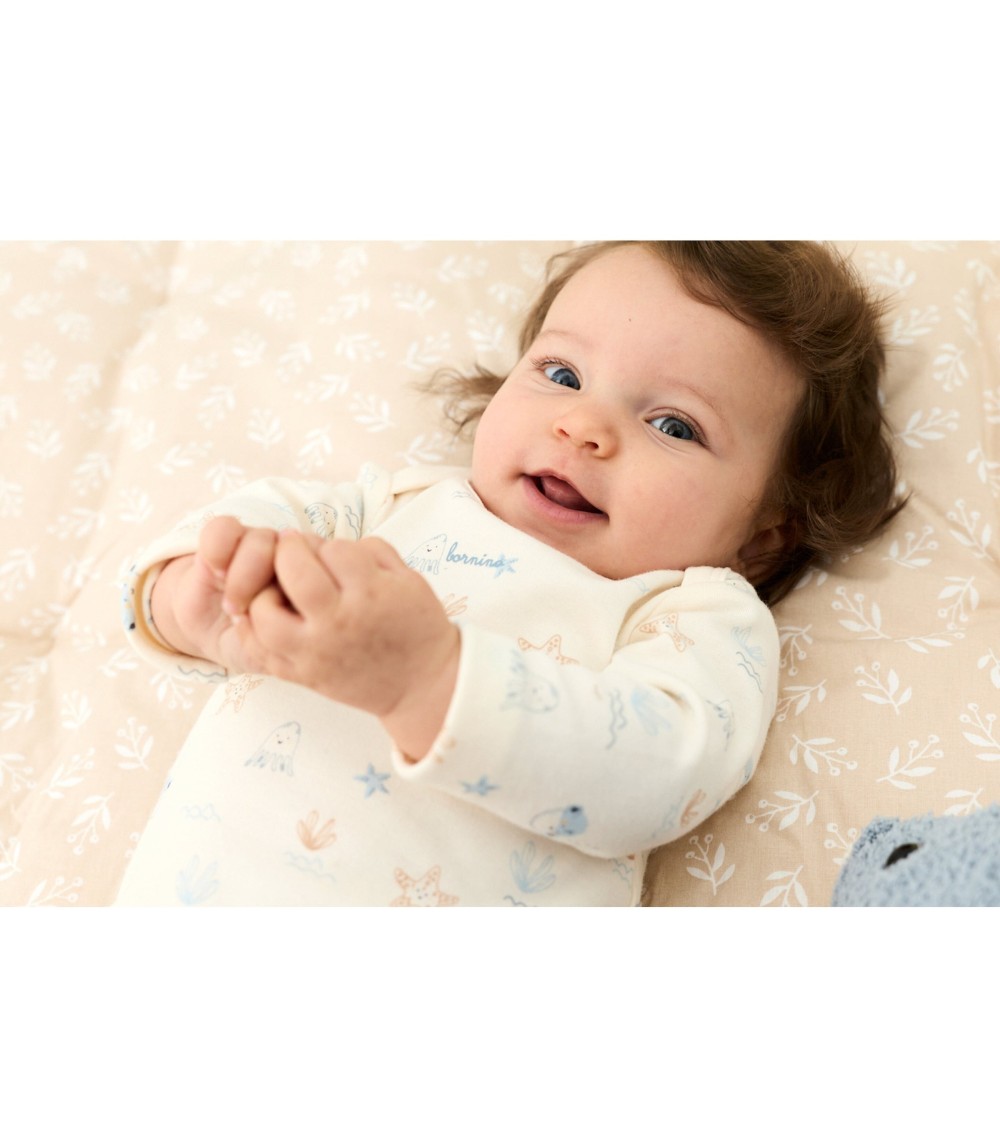 2er-Pack Bodys langarm Aqua Friends