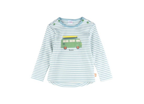 Shirt langarm Ringel Bus