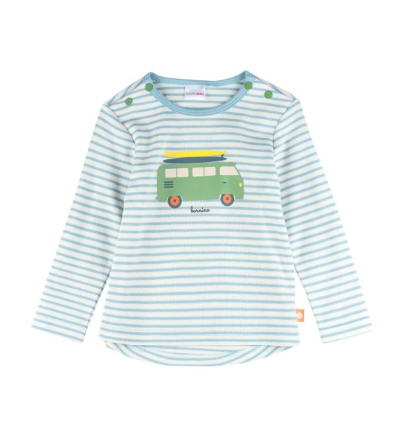 Shirt langarm Ringel Bus