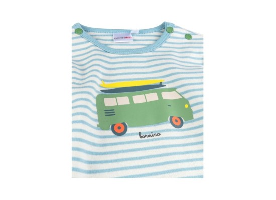 Shirt langarm Ringel Bus