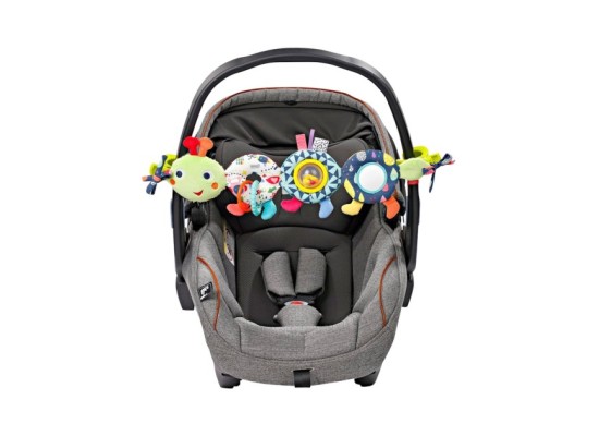 Kinderwagenkette Raupe Color Friends