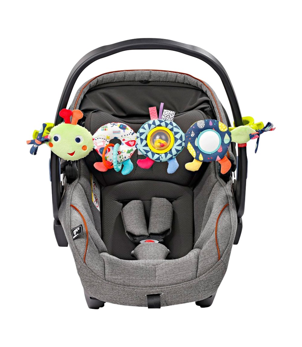 Kinderwagenkette Raupe Color Friends
