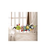 Kinderwagenkette Raupe Color Friends